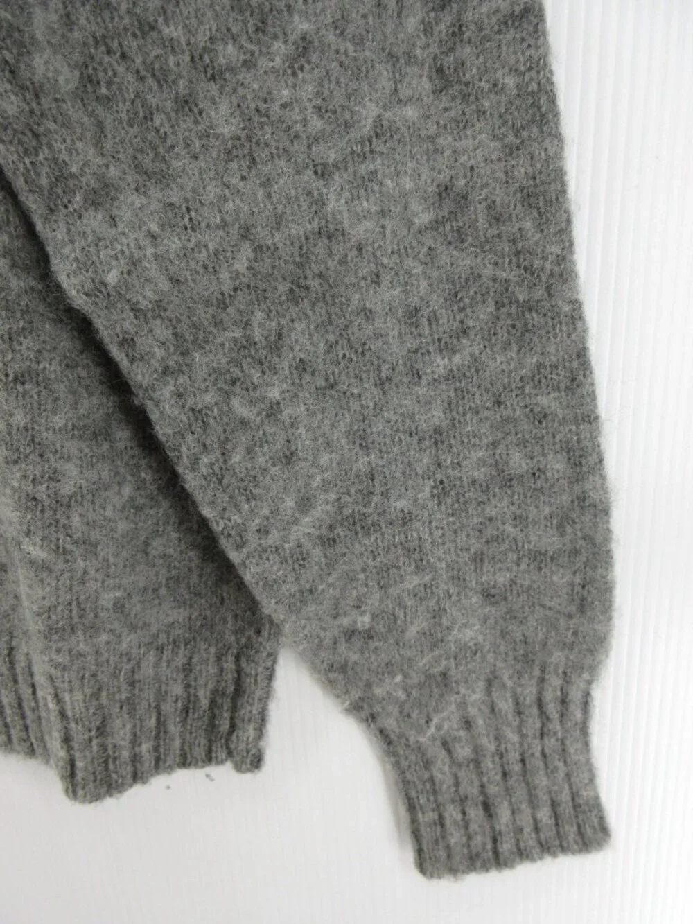 VGT Polo Ralph Lauren Sweater 44 Wool Fuzzy Knit Pullover Pony Large